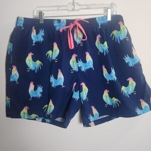 Chubbies Fowl Play Swim Trunk 5.5 Inseam XXXL Rooster Resortwear